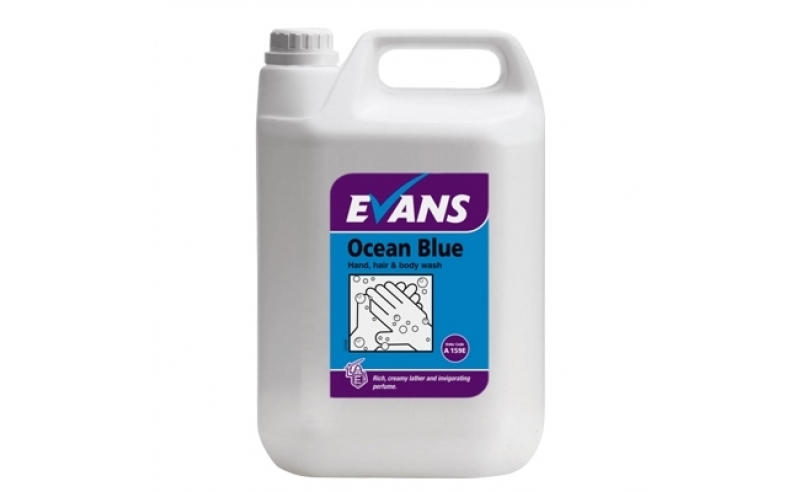Ocean Blue Hand, Hair & Body Wash 5 Litres