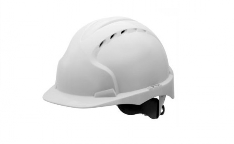 JSP EVO3 Comfort Plus Safety Helmet White