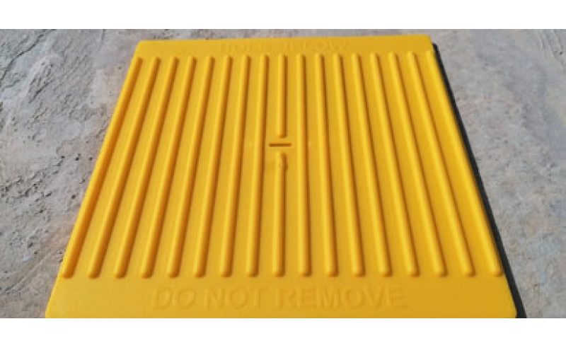 HI-VIS SMALL HOLE COVER - UP TO 200MM