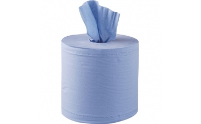 Blue Centre Feed Rolls (Pack of 6) 150m x 18cm
